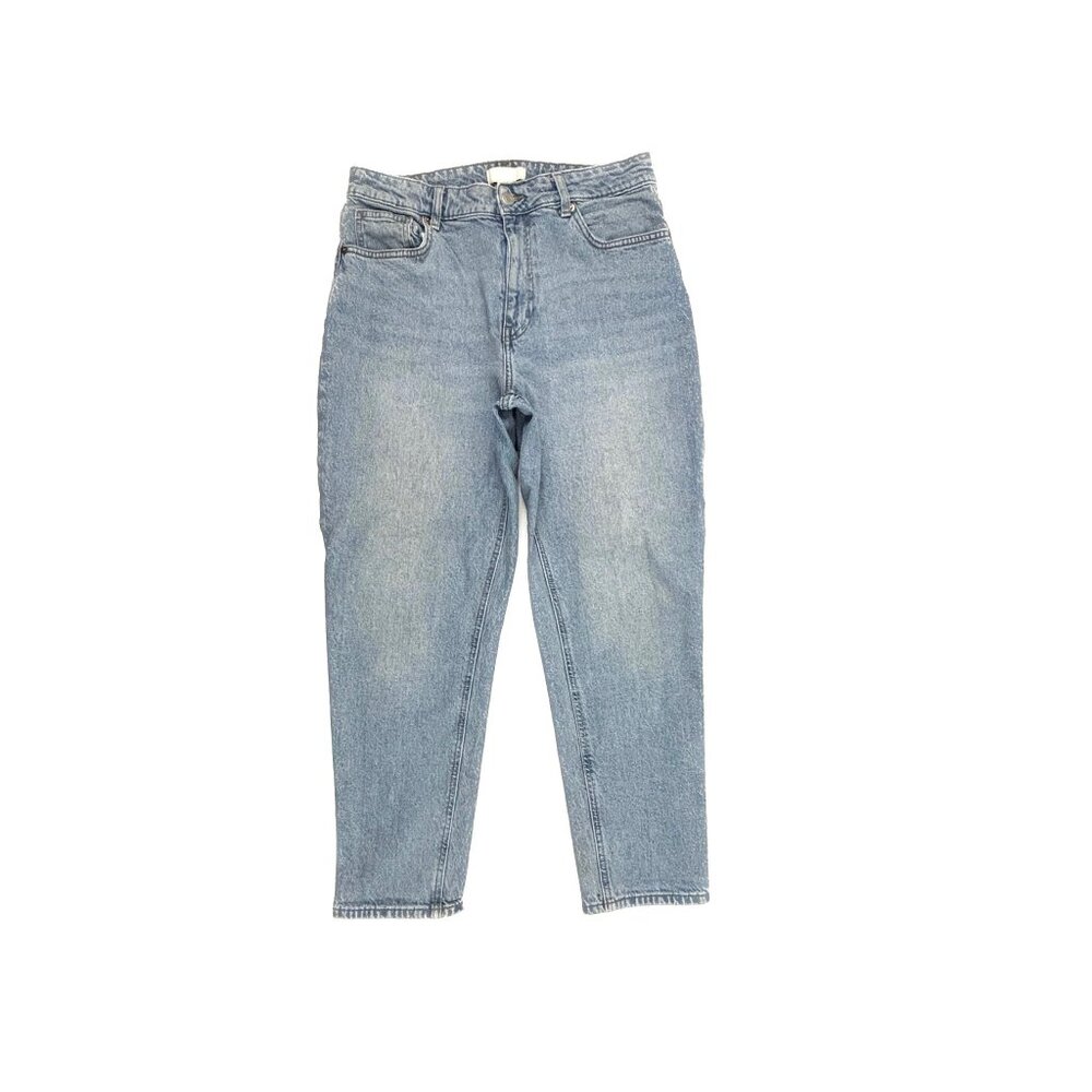 H&M Straight Leg Women's size 10‎ Light Wash Blue Denim Jeans